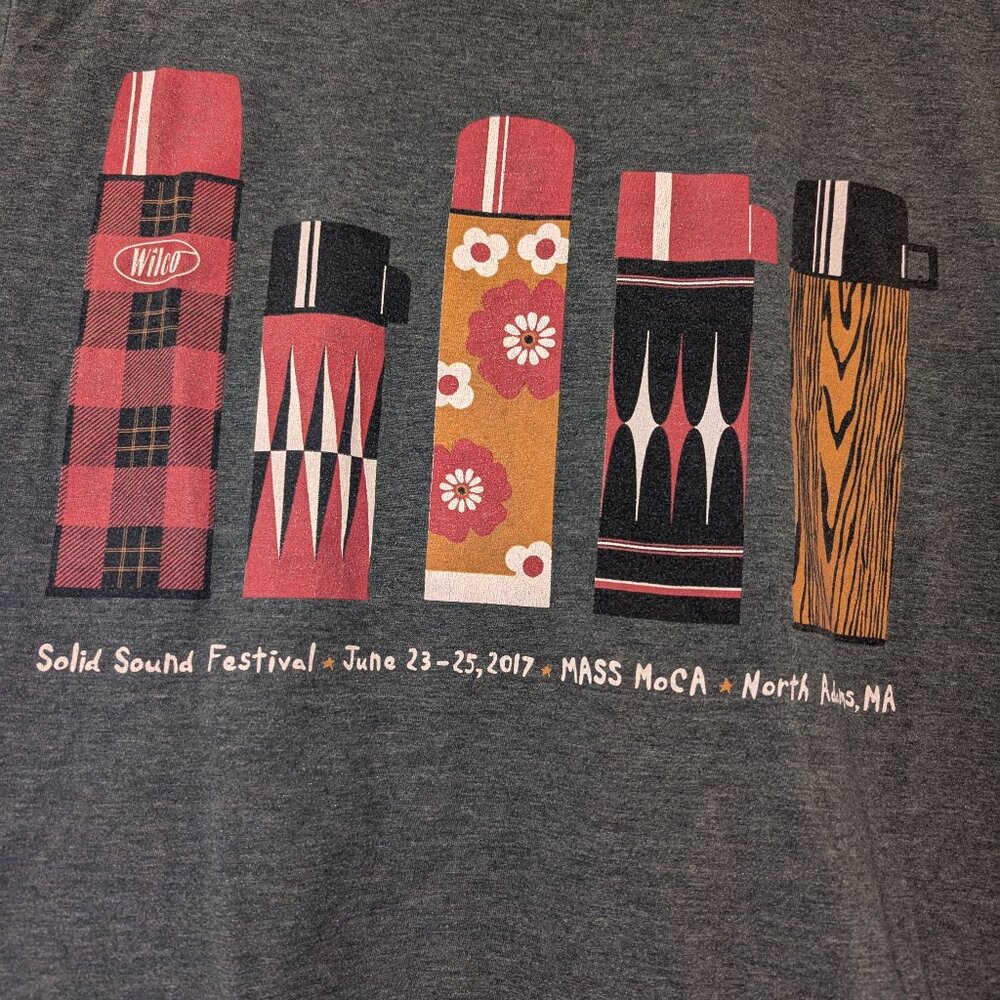 Wilco Solid Sound Festival Camp Thermos Tshirt